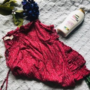 Red Flowers Shirt